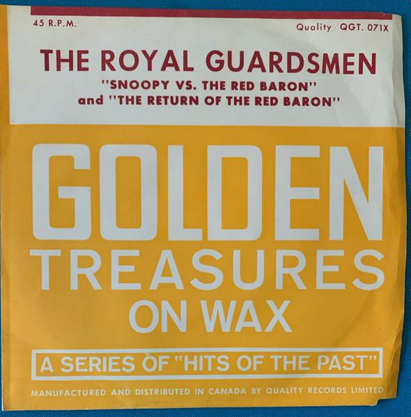 

7inch Record ROYAL GUARDSMEN - Snoopy vs. The Red Baron QGT071X Quality - Canada Rock Used