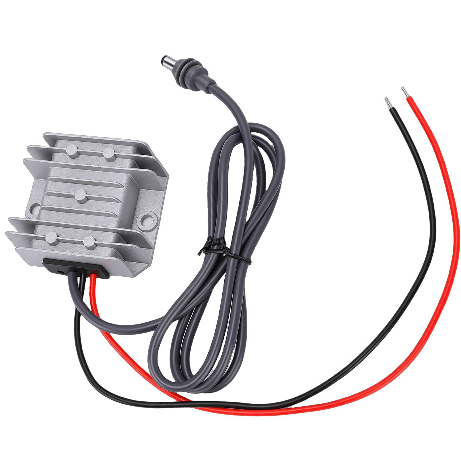 

12V 24V to 30V Boost Converter Fit for Mini Rectangular Satellite DC 3.5A Step Up Adapter Kit