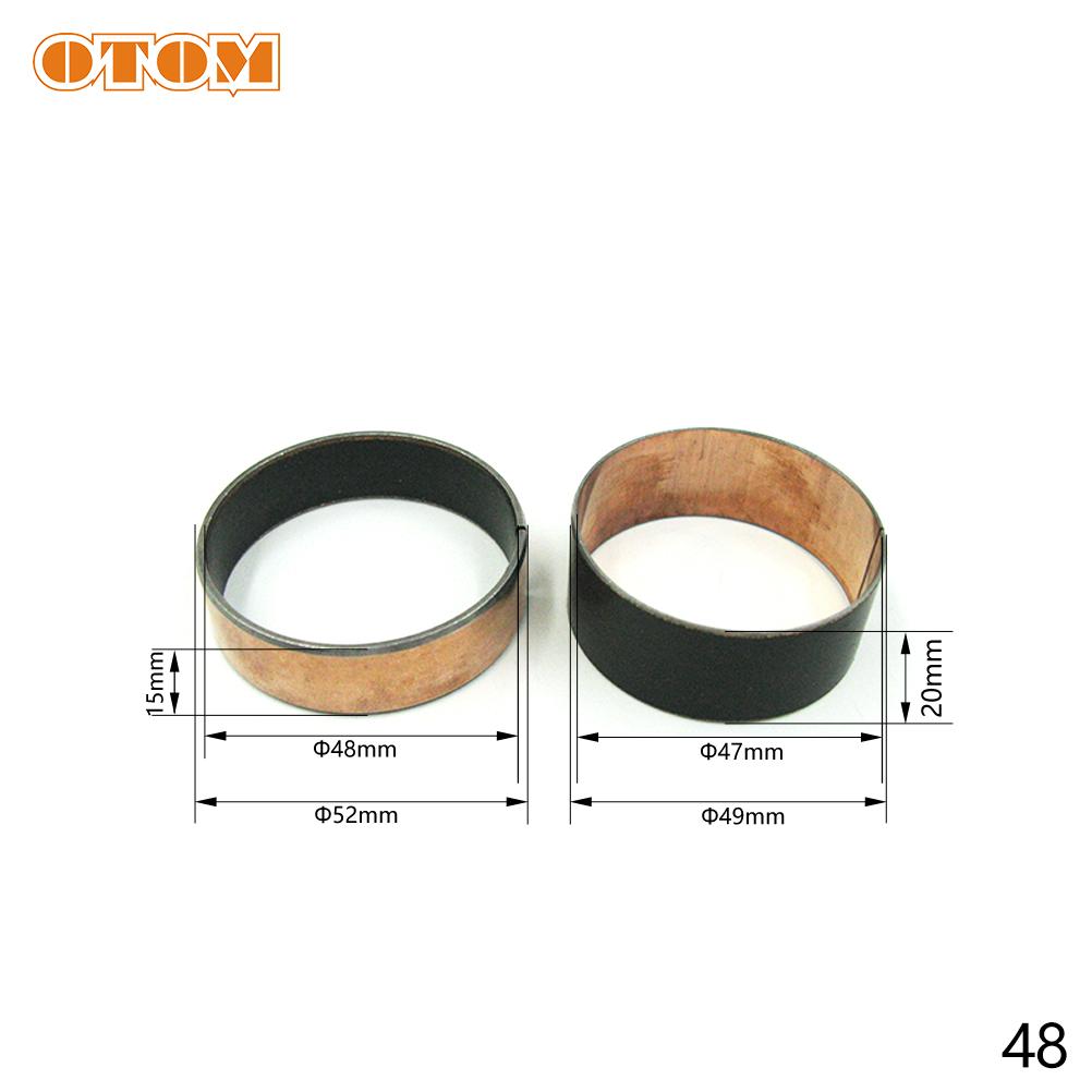 OTOM SHOWA/KYB Front Fork Oil Seal Stopper Ring Gasket Back Up Bush Slider Bushing Japanese Shock Absorber Repair Kit For HONDA