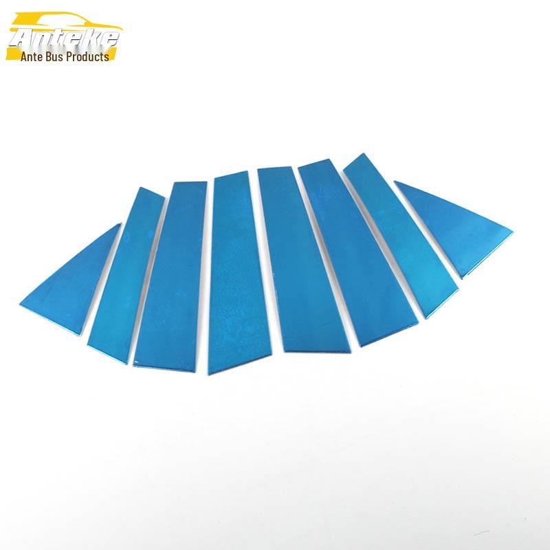 Compatible with 20 Jetour X70 models, this anti-scratch exterior trim enhances and protects window and body glass with a sleek, bright finish.