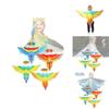 Festive Fabric Parrot Wings Cape With Matching Bird Headpiece For Kids Halloween Cosplay Events