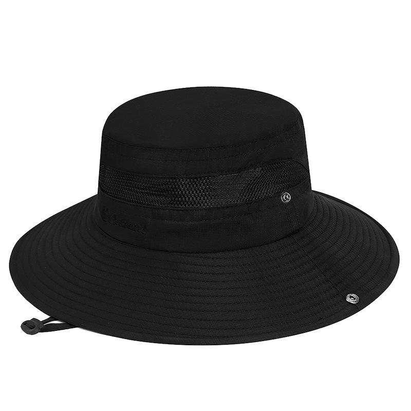 Hiking Hats for Men and Women Jungle Adventure Travel Breathable Wide-brimmed Lightweight and Foldable Sun Protection Hats