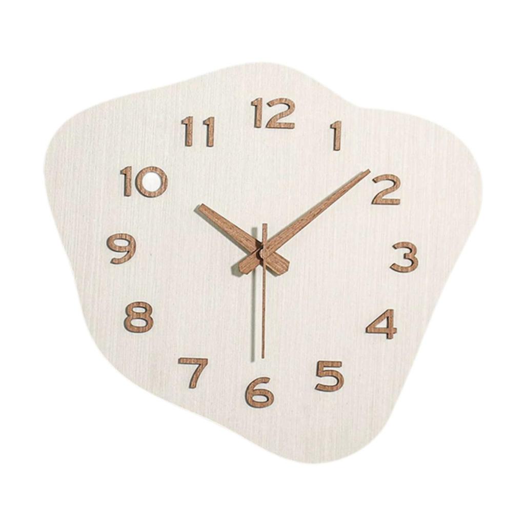 Wall Clock Asymmetrical Clock Silent Home Decoration Interior Minimalist Design