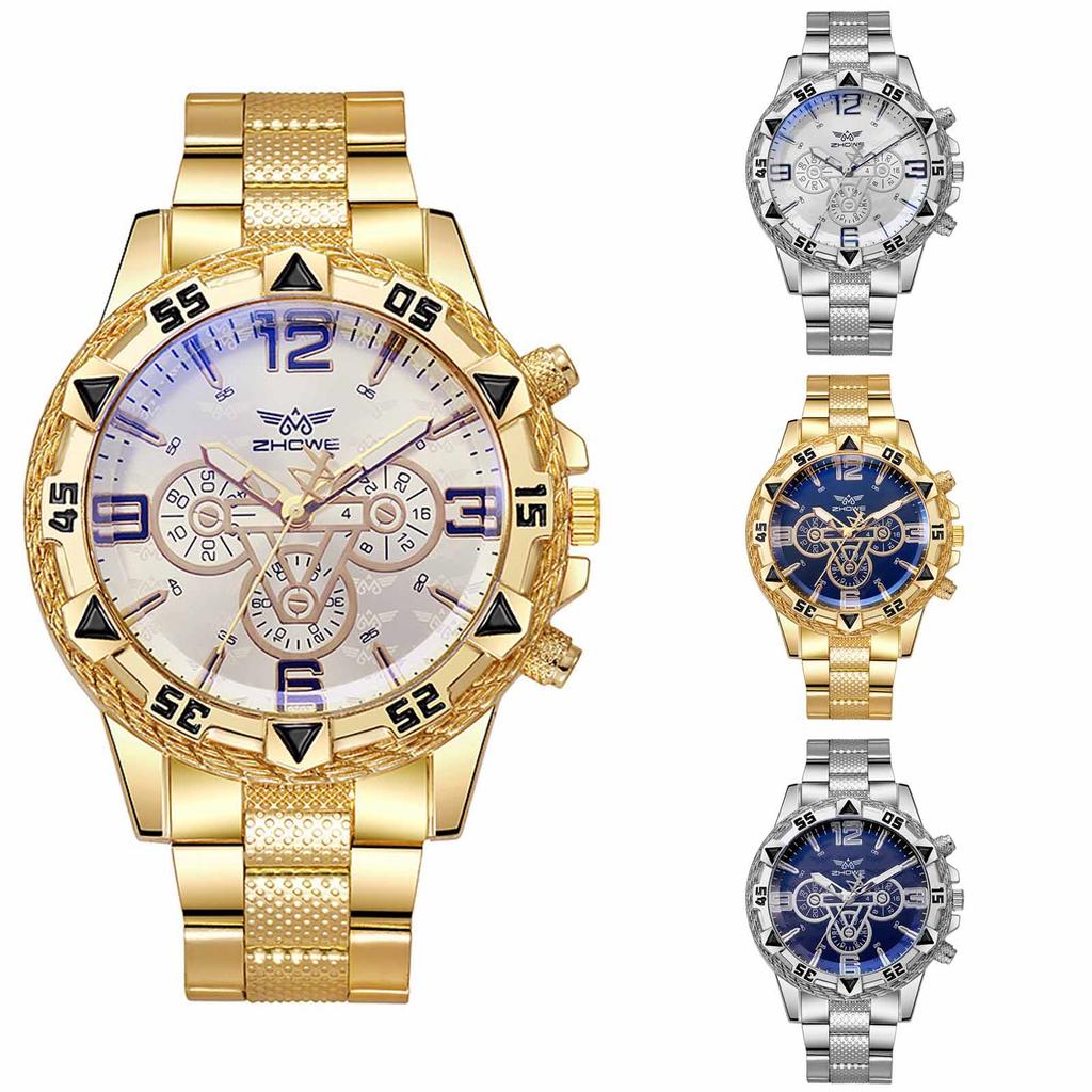 Men's Luminous Running Alarm Clock Watch