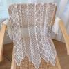 Fashion Solid Color Lace Embroidery Women's Hair Scarf Korean Style Hair Long Ribbons Scarf Hair Bands  Headwear