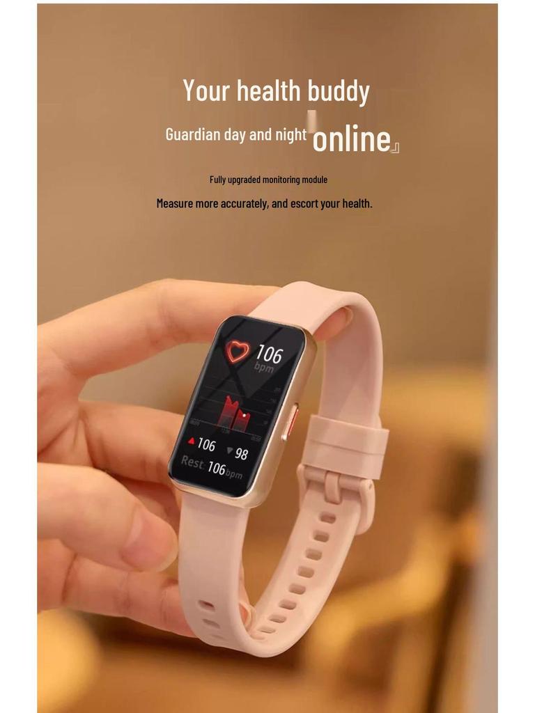 Women's Multifunctional Smart Sports Bracelet: Heart Rate & Blood Pressure Monitor, 2025 Couple Edition Watch