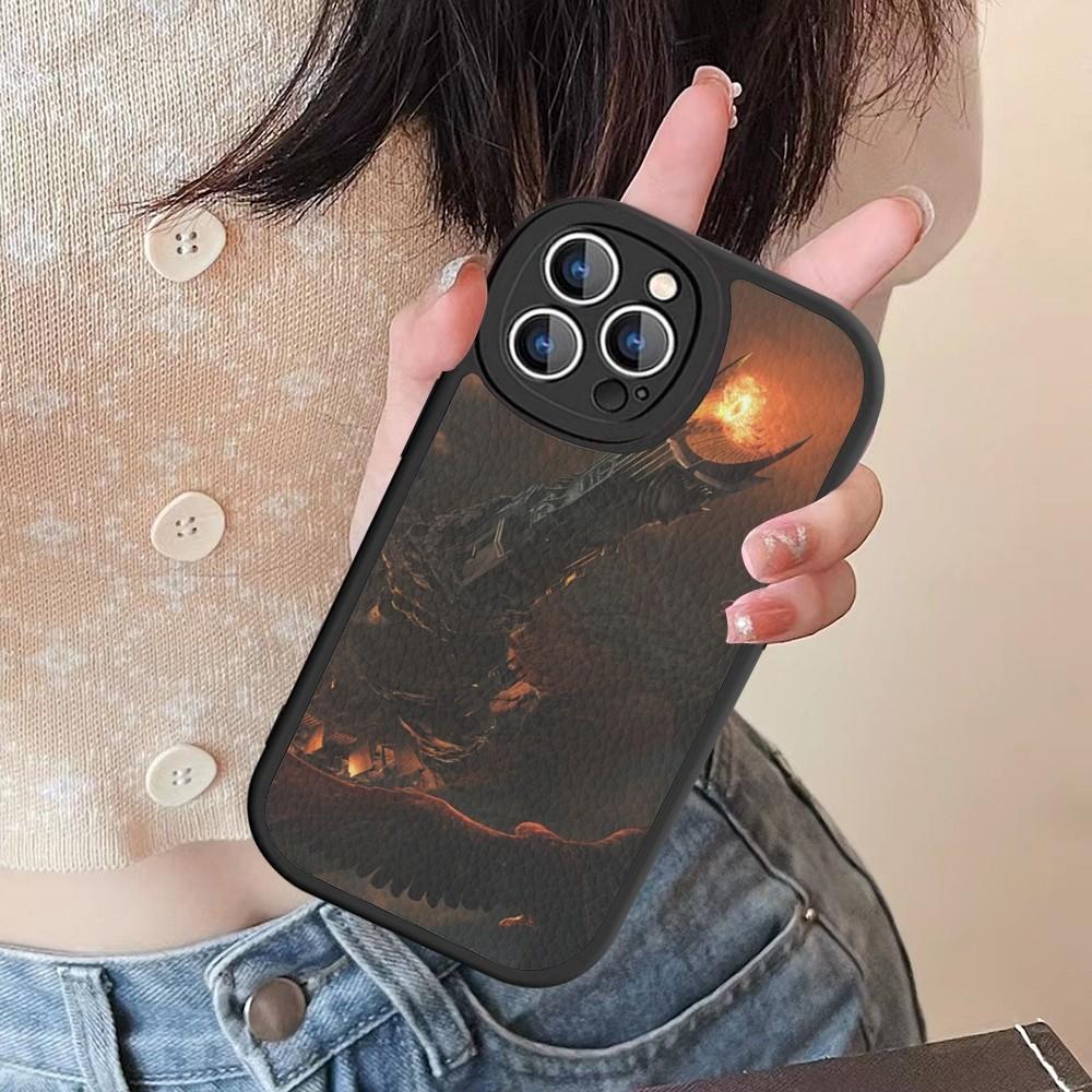 L-Lord-Of The-Rings Phone Case Hard Leather For iPhone 18 16 15 14 13 12 Mini 11 14 Pro Max Xs X Xr 7 8 Plus Fundas