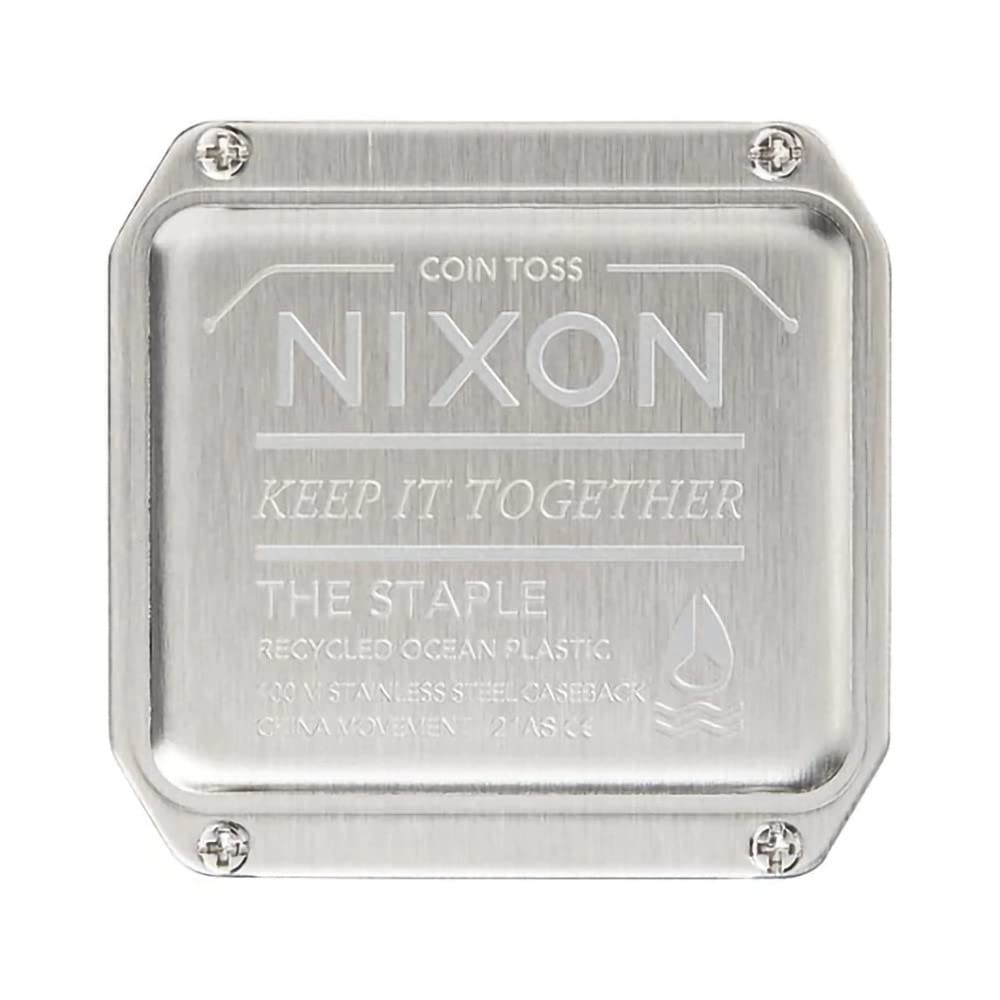 NIXON Digitální hodinky Staple Bílé A1309100-00