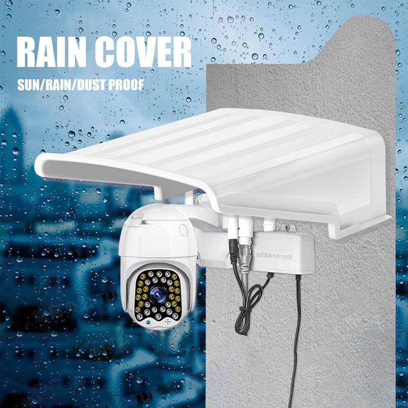 Capac Umbră Cameră Web Umbră Soare Ploaie Rezistent la Intemperii Protector Cameră Web Montat pe Perete Pentru Grădină Garaj Cameră Dome Tip Glonț