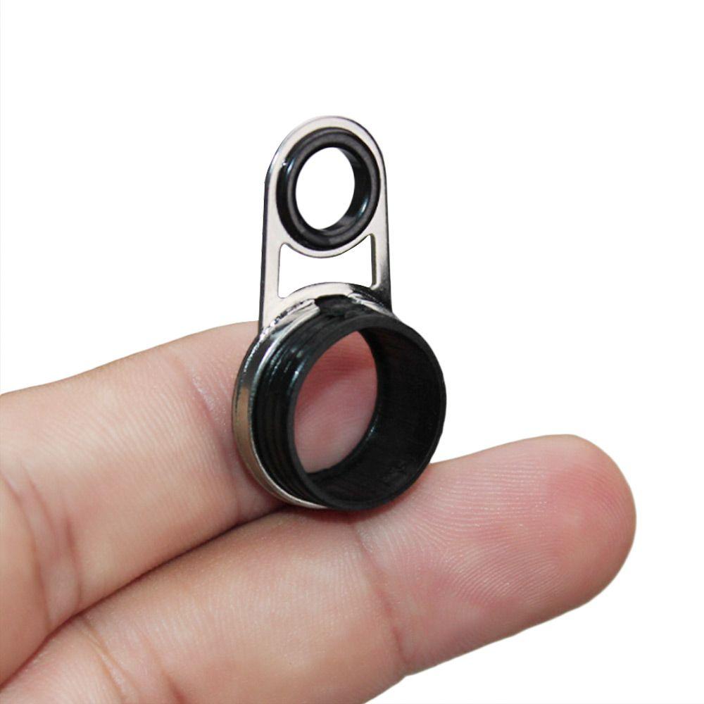 O Ring Stainless Steel Tackle Box Accessories Fishing Rod Guide Tip Repair Kit Eye Ceramic Ring
