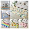 Colorful Non-Slip Area Rugs Washable Rug Carpet for Living Room Rainbow Stripes Home Decor Rugs for Game Room Classroom Bedroom