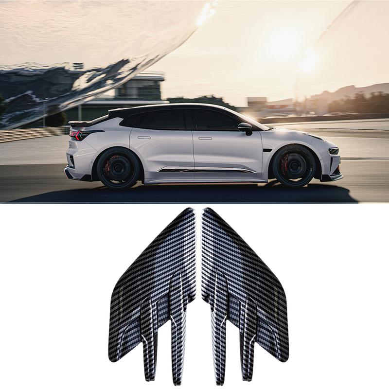 For General Car Shark Gills Car Hood Stylish Simulation Cover Trim Strong Adhesive Simulated Ventilation Cover Outlet Trim