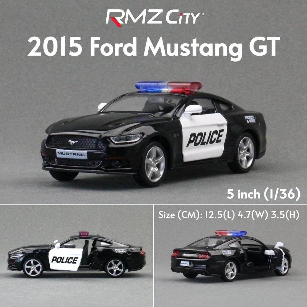 Seria Mașini de Poliție Volkswagen Mercedes Benz Dodge Lamborghini McLaren Ford Chevrolet Corvette Diecasts & Vehicule de Jucărie RMZ city 1:Model din aliaj 36