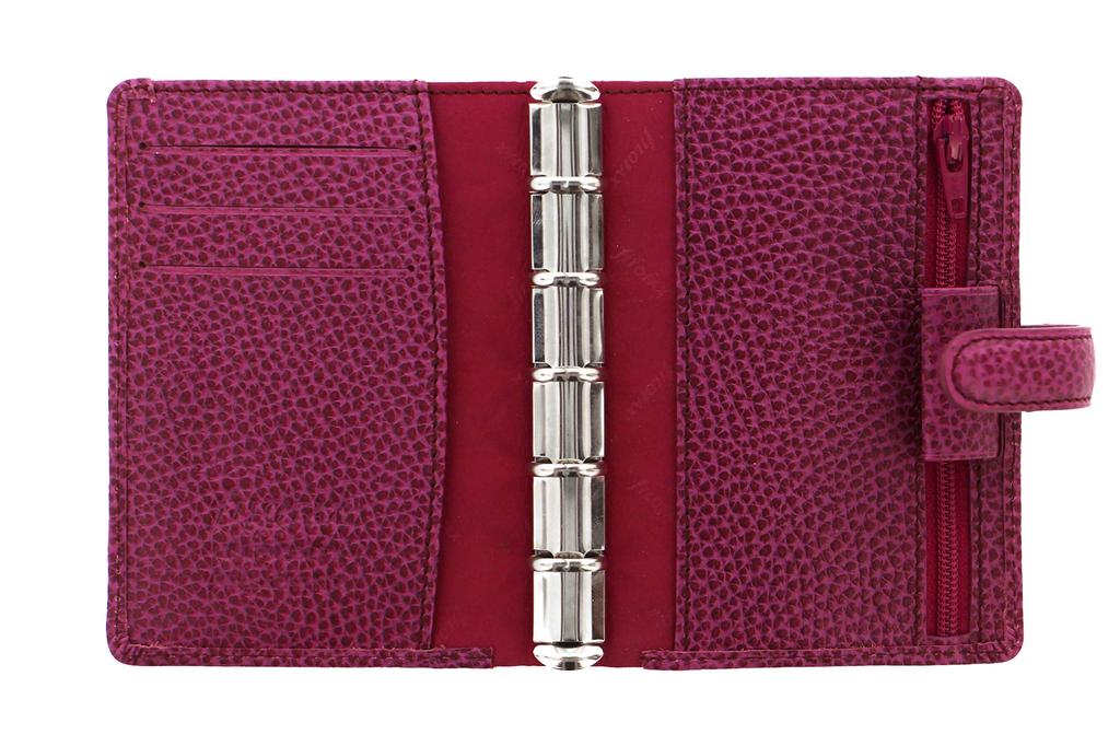 Filofax Finsbury Mini Raspberry System Organizer 25398 (Official Import)