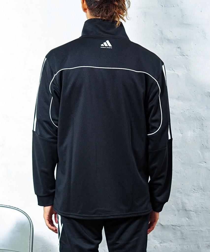 Adidas Combat Sports Authentic Tracksuit for Sports and Training TR-40 Jacket, Men's Unisex, (L, Black/White)