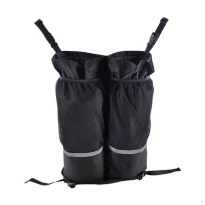 Wheelchairs Oxygens Tank Holder Hanging Storage Bag with Buckles Multifunction