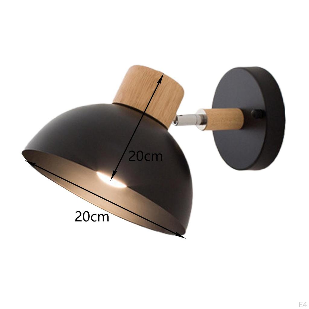 Luminaire, Rotatable, Mounted Bedside Reading Lamp for Industrial Bedroom, Hallway, Living Room