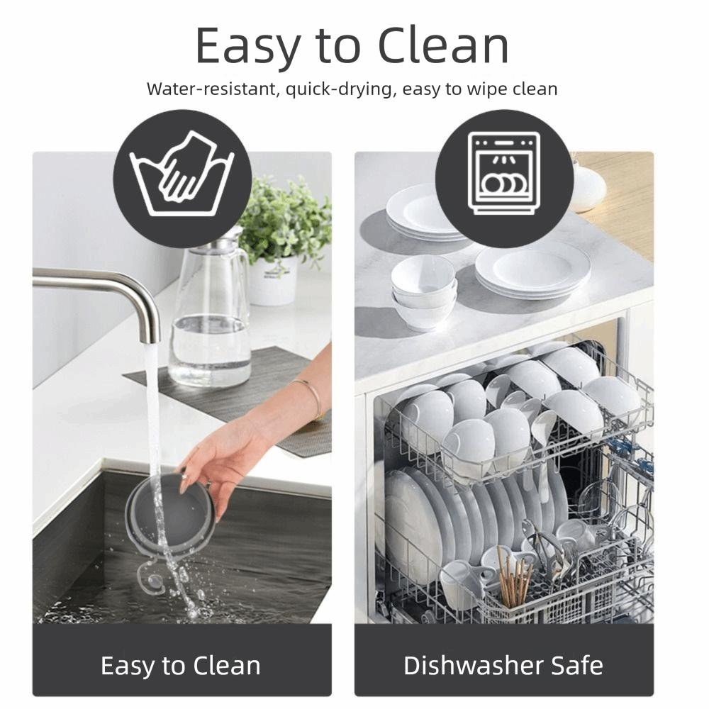 Rutschfeste Abtropfmatte für Geschirr, faltbare rutschfeste Spülbeckenmatte, Spülbeckenschutzmatte, Haushalt