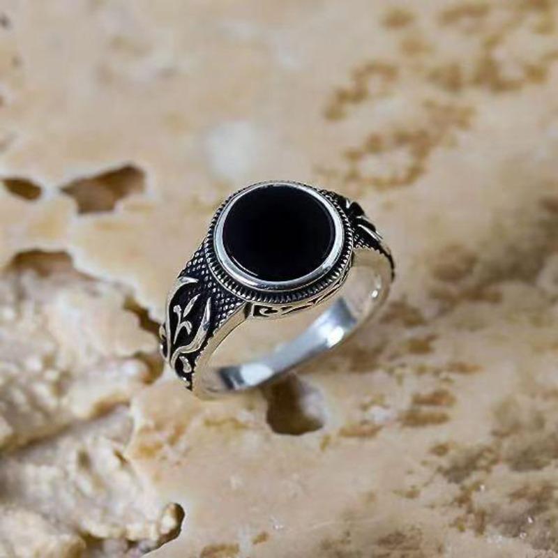 

Accessories Personalized Vintage Viking Blackstone Men S Alloy Ring no. 13