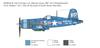 Platz Italeri 1/72 Scale American Fighter F4U-4 Corsair Plastic Model Kit IT1453 (Airplane)