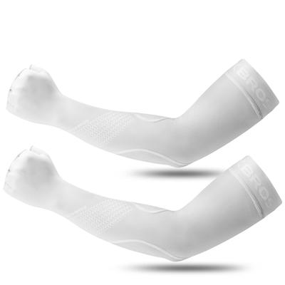 ROCKBROS Arm UV Gård Vita Skydd, Kylande, Skydd, Halkfria, Fukttransporterande, Snabbtorkande, Sommar, Sport, Golf, Cykling, Arbete, Fiske, Baseball,