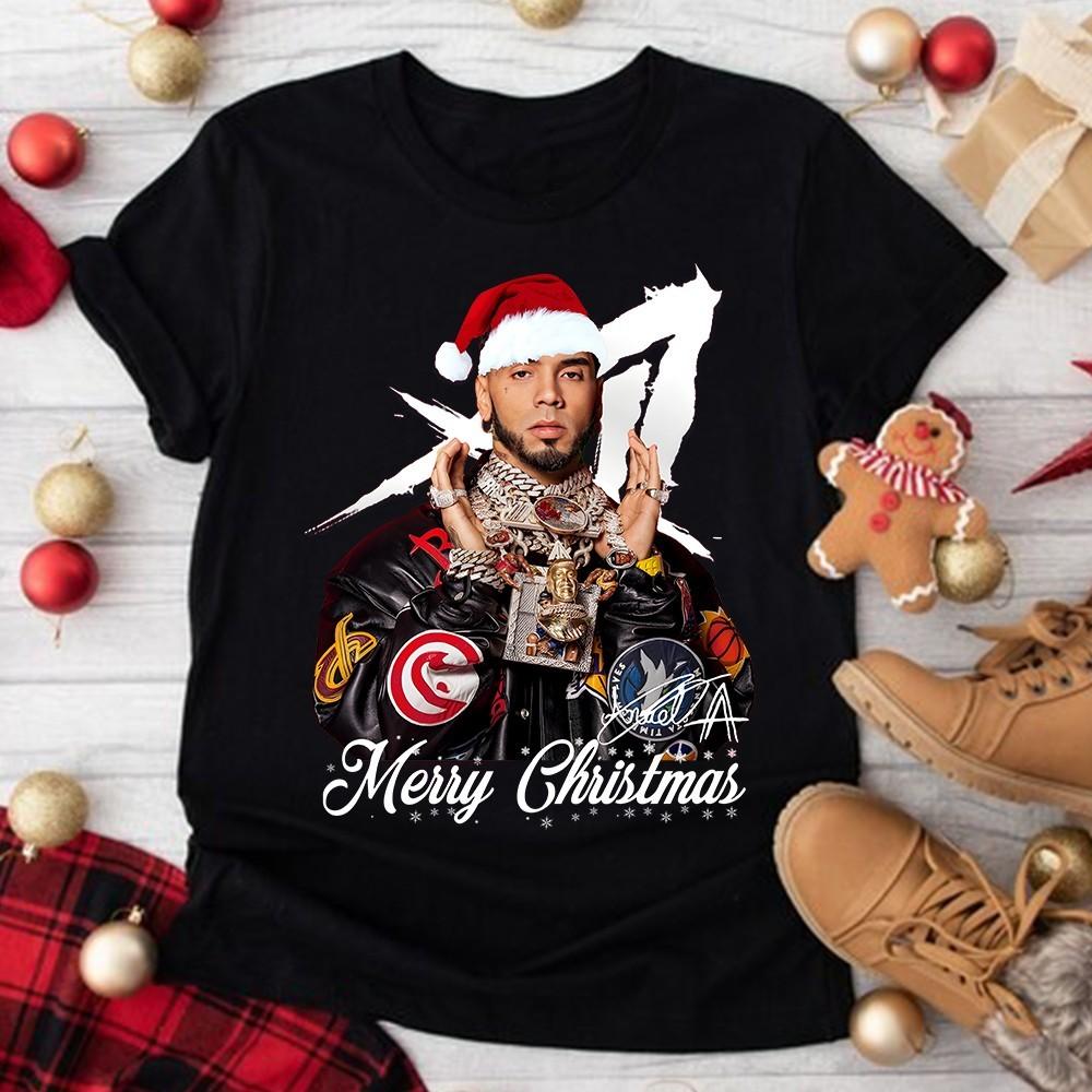 Halloween Anuel AA Christmas Men All Size T-Shirt 20D2248 S