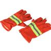 Heat Resistant Firefighter Training Gloves Thicken Fire Resistant Gloves  Emergency Rescue