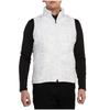 Breather Motech Lining Golf Size L Vest, Moisture-Wicking, Heat-Retaining, Stretch, White/Gray, (E2MEA508)