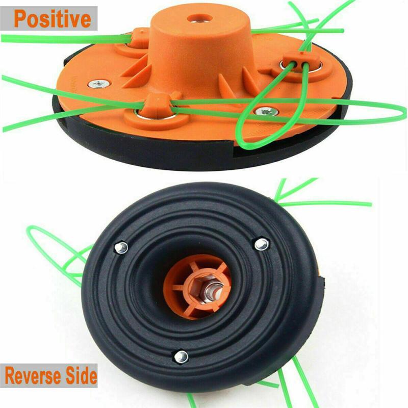 3 szt. uniwersalne głowice trymera części zamienne do kosiarki spalinowej elektrycznej