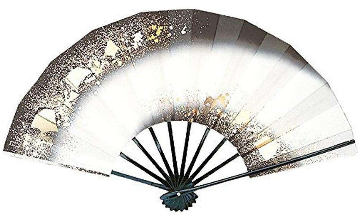 

Веер «Любовь Чираси» с черным лаком для танцев, 1209-13, узор «двойная ножка», градиент, 9,5 дюймов, кость, коробка, (черный) чёрный