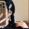 Elegant Turquoise Tassel Bell Hair Clip Vintage Chinese Style Hair Accessories  Bride