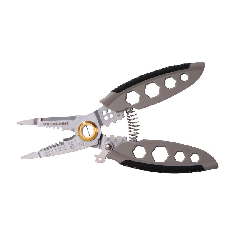 New Electrician's Multifunctional Wire Stripper and Cutter with Looping and Separating Pliers
