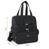 Large Capacity Double-Layer Insulated Picnic Bag with Thickened Aluminum Foil