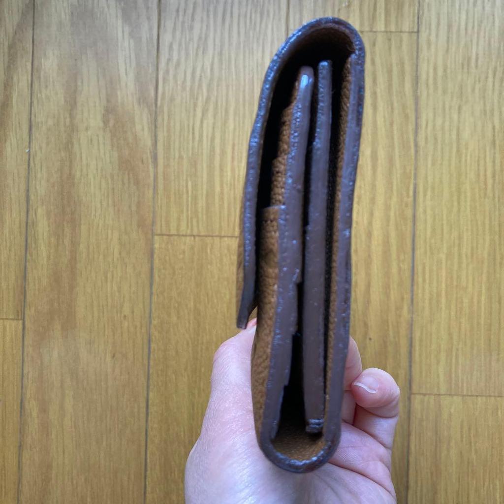 Used [Good Condition] Louis Vuitton Long Wallet Empreinte