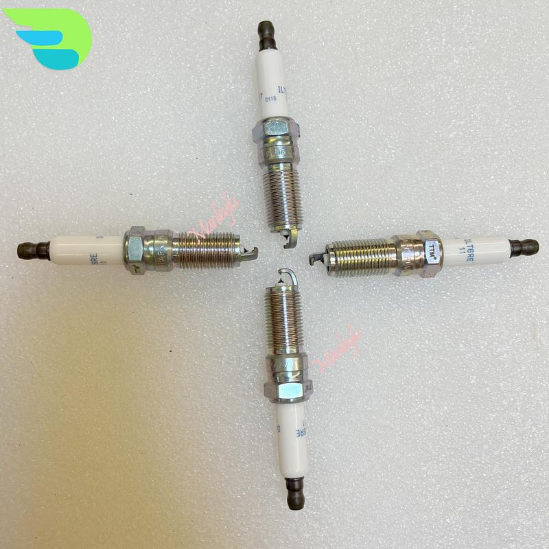 4PCS Double Iridium Spark Plugs D-90117 5158132 CV6E-12405-AA 3811/ILTR5A-13G GM 12597464 for Candles ILTR5K13 FORD