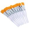 10PCS Face Mask Brush Applying Sleeping Mask Soft Applicator Brushes Plastic Handle