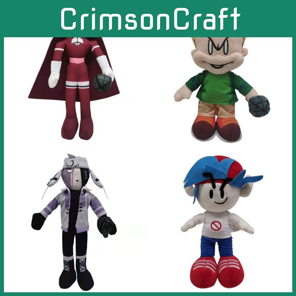 Funkin Friday Night Plush Toy Cute Spooky Month Skid Pump Stuffed Dolls Gift Kid