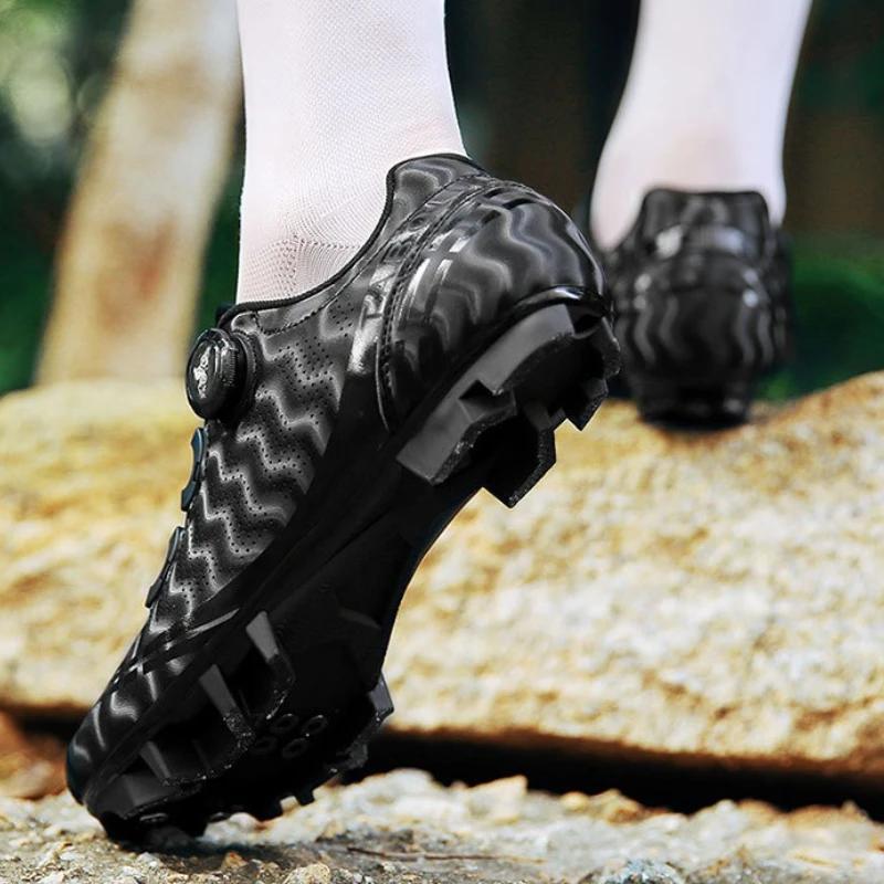 Road bicycle shoes Mtb Men Racing Bike Shoes Self-Locking Speed Bicycle Sneakers Mountain Road Cycling Footwear Women Spd Cleats
