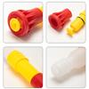 360 Degree Rotating Garden Sprayed Sprinkler Nozzle Sun Resistant Plastic Ergonomic Grip Watering Tool Irrigation Device