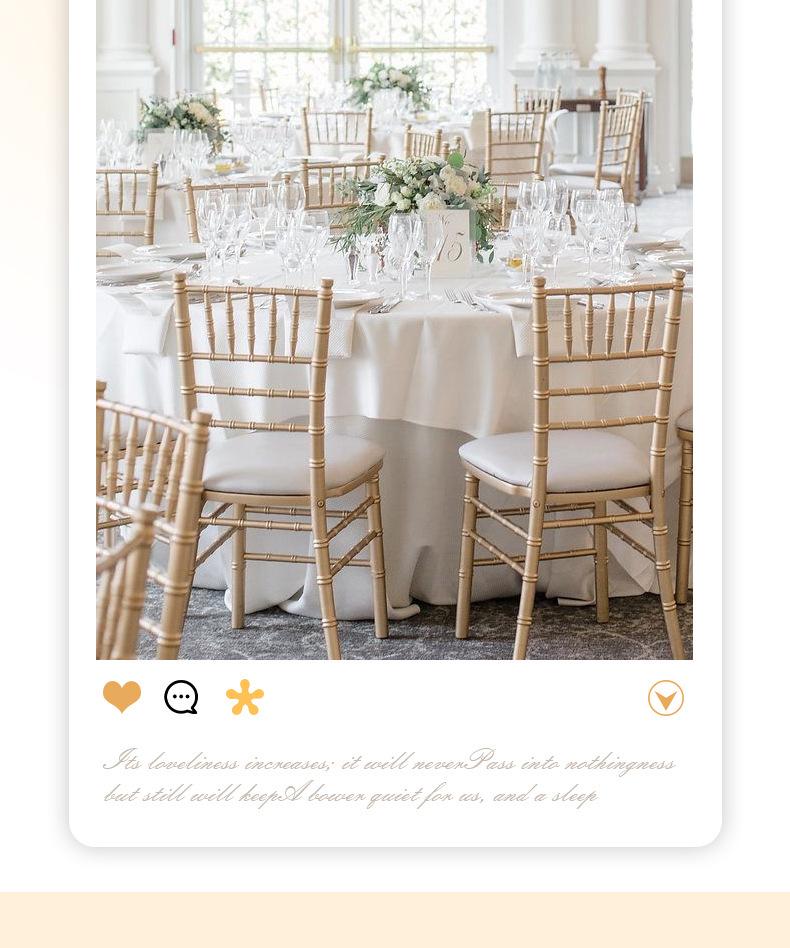 Thickened Stretch Foldable Chair Cover for Hotel, Restaurant, Conference, Outdoor Wedding, Exhibition