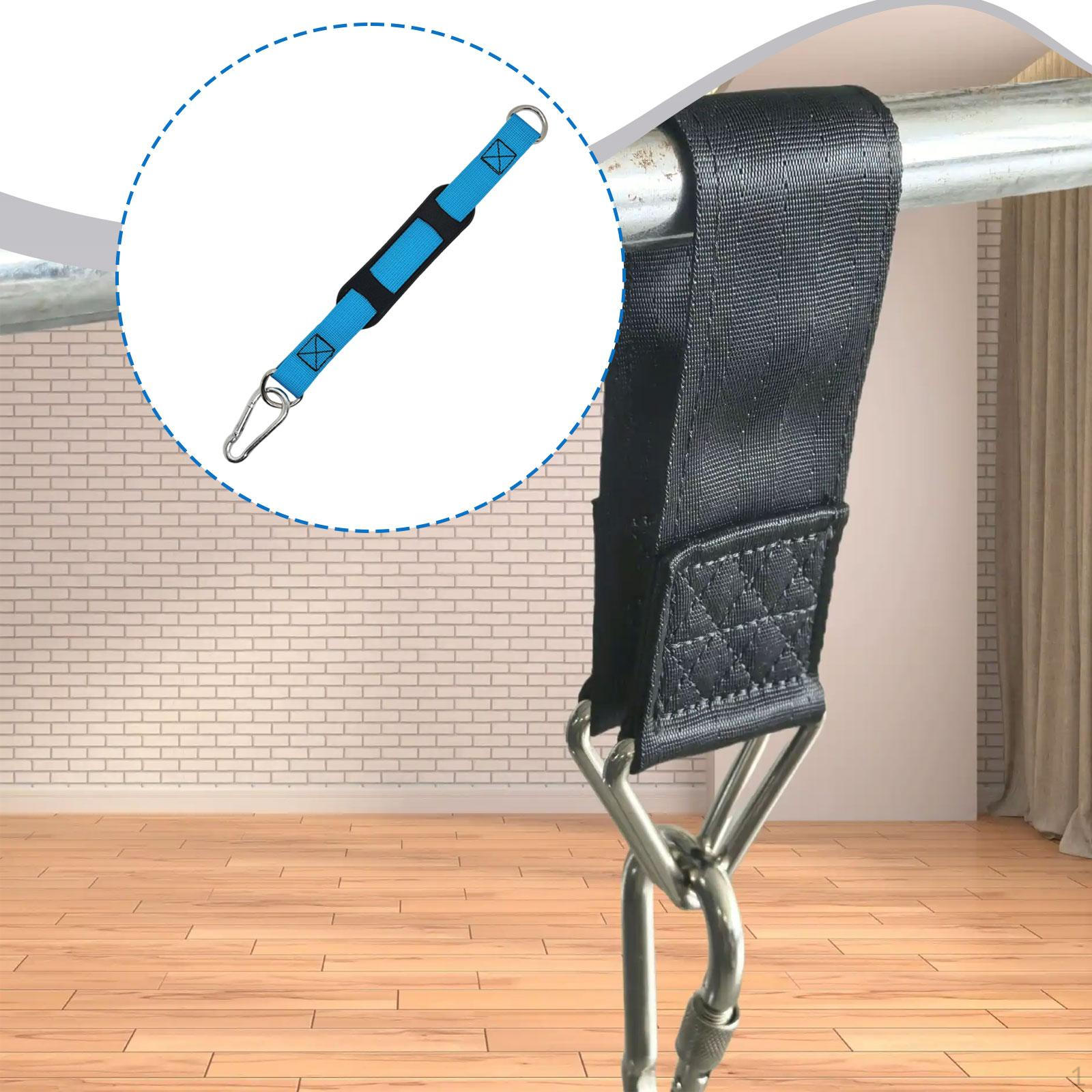 

Tree Swing Hanging Strap , Home Gym Working Out Load 100kg Exercise for Garden Camping синий