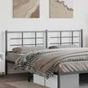 Replacement Headboard Metal Black 200 Cm