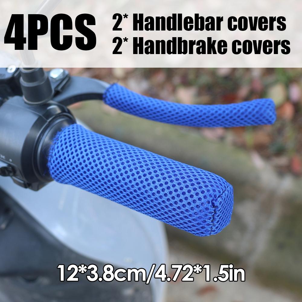 Letní kryt rukojeti elektrických vozidel Skútr Tříkolky Jízdní kola Led Hedvábný krém na opalování Protiskluzový Prodyšný elastický kryt rukojeti