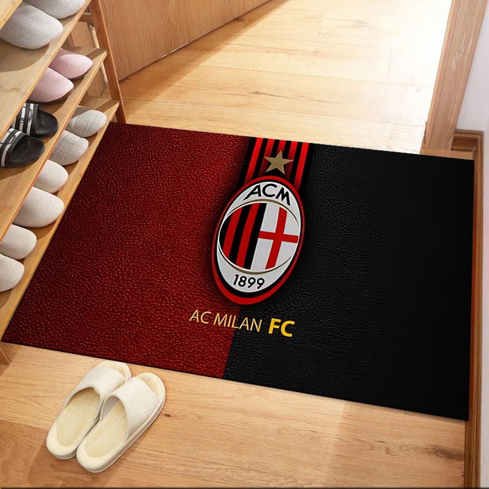 Ac Milan Area Rug Design For Hallway Balcony Outdoor Decorate Room Antislip Rug Office Home Decor Best For Christmas
