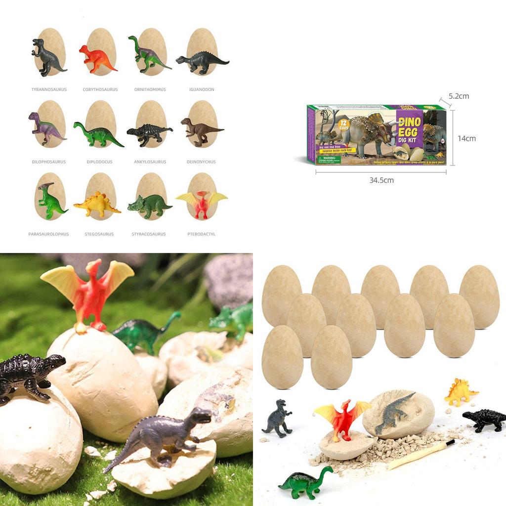 Dino Ei Ausgrabungs-Bergbau-Set Perfekt für Kinder STEM-Projekte und Bildungsaktivitäten