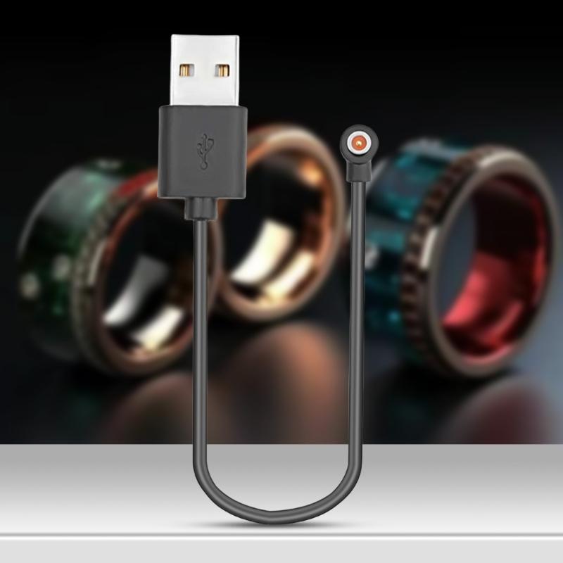 USB Charging Cable 4mm Magnetic Connector for Intelligent Rings Wearable Devices And Beauty Instrument Home Office Use