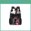 Messi Football Kids School Backpack With Breathable Oxford Cloth For Elementary Students
