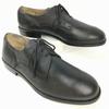 80s90s European Vintage BALTES Service Shoes Plain Toe Black Size 8 26.5 Men’s