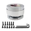 Universal Steering Wheel Snap Off Quick Release Hub Adapter Boss kit Car Accessories