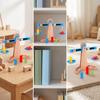 Pädagogische Reggio Emilia Balkenwaage Frühes Lernen Holz